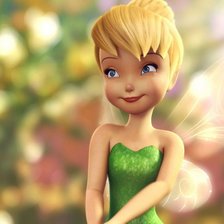 Схема вышивки «Тинкер Белл»