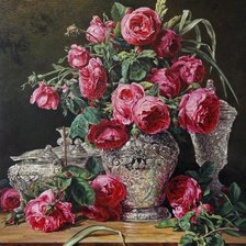 Схема вышивки «Розы»