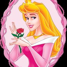 Схема вышивки «Аврора с розой»