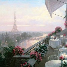 Схема вышивки «Старый Париж»