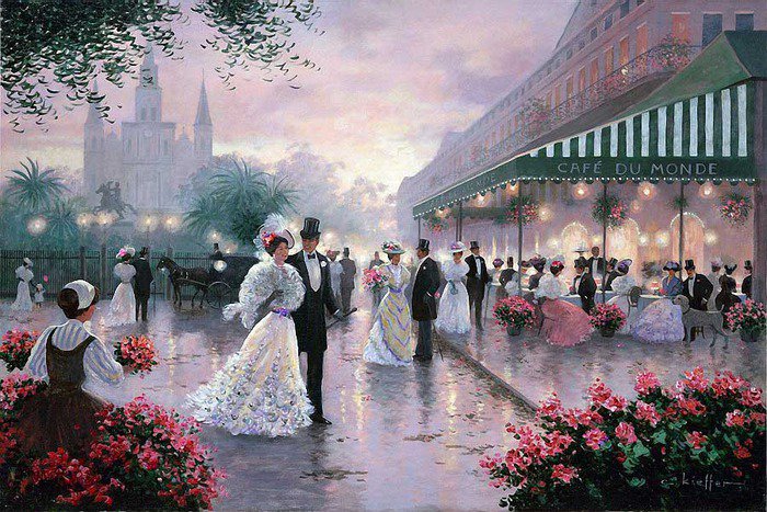 Старый Париж - париж - оригинал