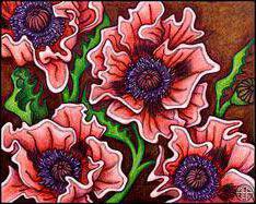 красивые маки - красота, цветы, мак - оригинал