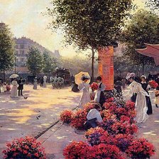 Схема вышивки «Старый Париж»