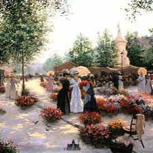 Схема вышивки «Старый Париж»