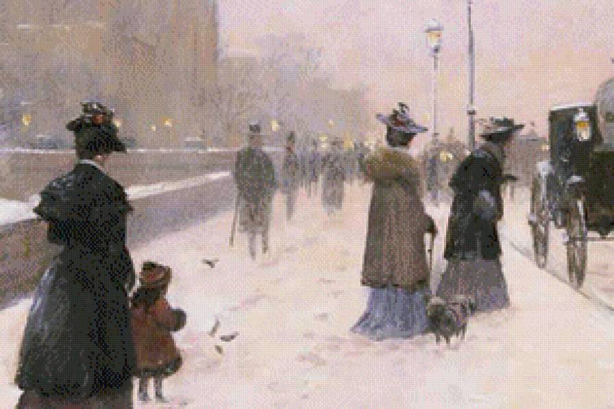 Старый Париж - париж - предпросмотр