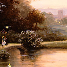 Схема вышивки «Старый Париж»