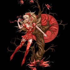 Схема вышивки «Фея»