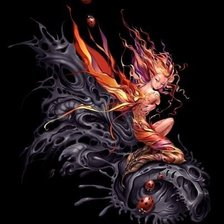 Схема вышивки «Фея»