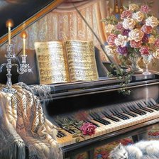 Схема вышивки «рояль»