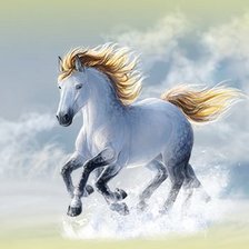 Схема вышивки «Слейпнир»