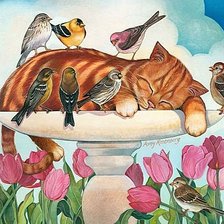 Схема вышивки «Крепкий сон»