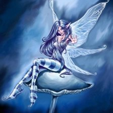 Схема вышивки «Фея»