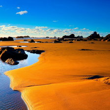 Схема вышивки «Пляж»