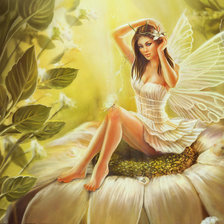 Схема вышивки «Фея»