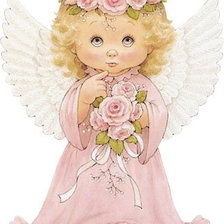 Схема вышивки «Ангелочек»