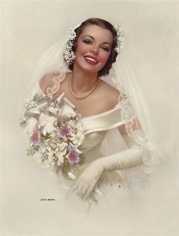 невеста - девушка - оригинал