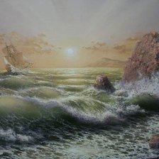 Схема вышивки «серенада (карт. А.М.Иваненко)»