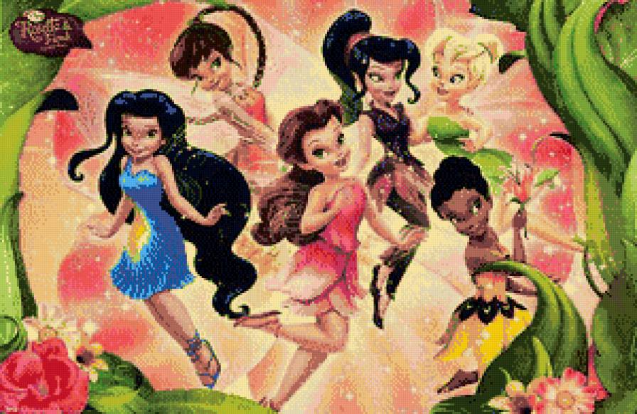 Феи Дисней - фея, сказка, природа, фэнтези, детское - предпросмотр