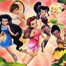 Схема вышивки «Феи Дисней»