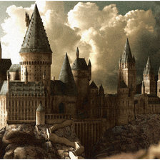 Схема вышивки «Хогвартс»