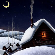 Схема вышивки «акварель»