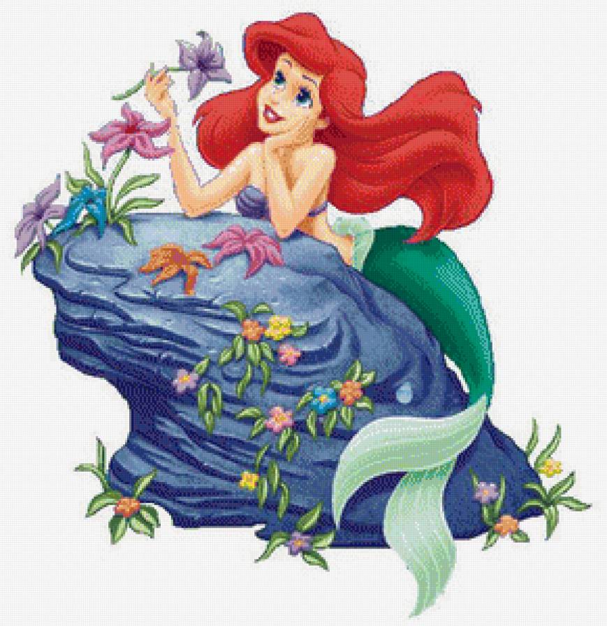 Ариель - русалка - предпросмотр