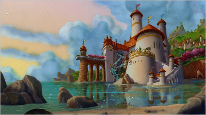 Замок - дисней - оригинал