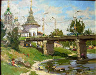 Схема вышивки «СТАРЫЙ ГОРОД»