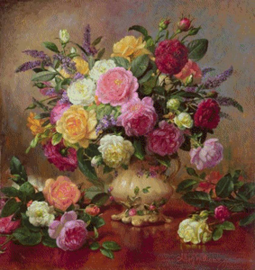 ROSES FROM A VICTORIAN GARDEN - предпросмотр