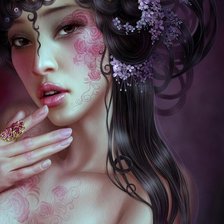 Схема вышивки «Фея»