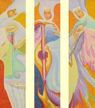 Схема вышивки «женщины»