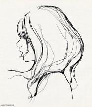 Схема вышивки «девушка»