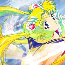 Схема вышивки «Сейлор Мун»