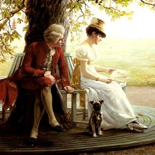 Схема вышивки «парочка»