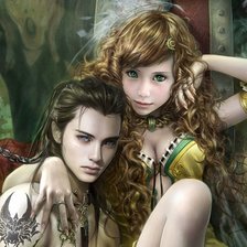 Схема вышивки «Аниме»