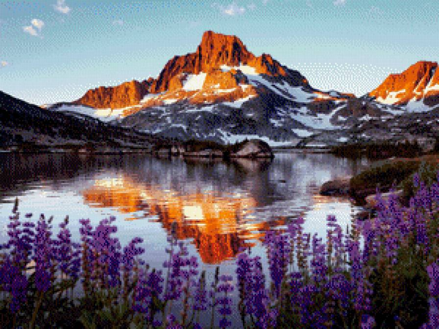 Красота - цветы, природа, горы - предпросмотр