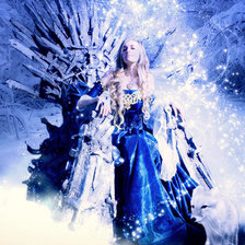 Схема вышивки «королева»