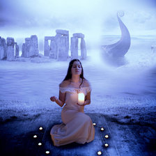 Схема вышивки «шаманка»