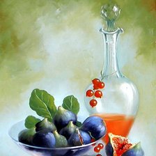 Схема вышивки «Инжир со смородиной»