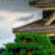 Предпросмотр схемы вышивки «пагода» (№552771)