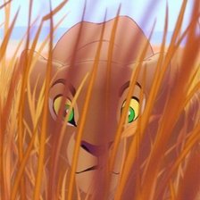 Схема вышивки «Король лев»