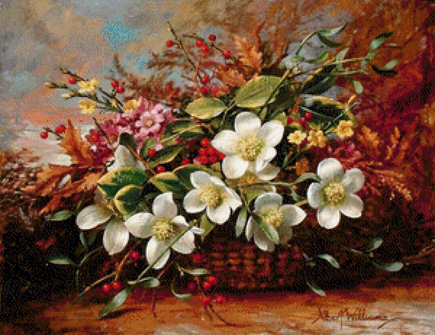 WINTER FLORA IN A WOODLAND SHADE - предпросмотр