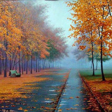 Схема вышивки «Осень»