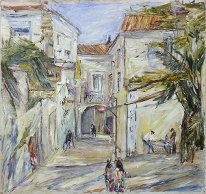 Схема вышивки «Город»