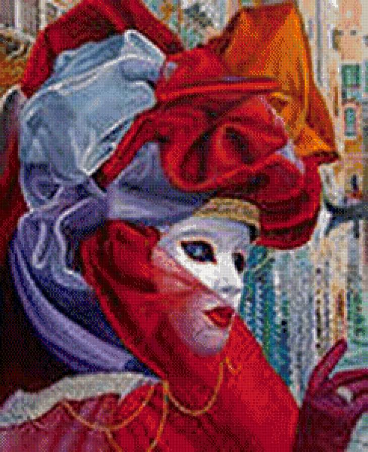 Маска - люди, красота, маскарад, маска - предпросмотр