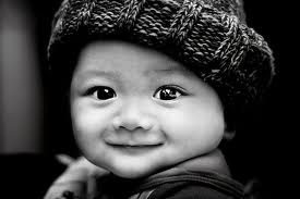 Малыш - дети, люди, монохром, красота - оригинал