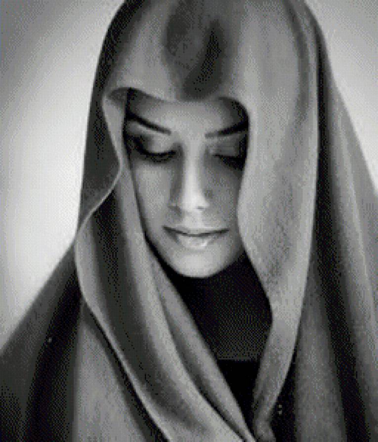 Женская красота - люди, монохром. красота, женщина - предпросмотр