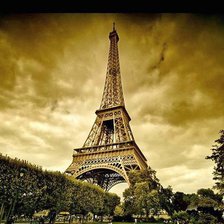 Схема вышивки «Элфиевая башня»