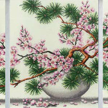 Схема вышивки «Икибана»