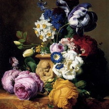 Схема вышивки «натюрморт»